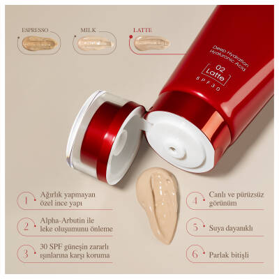  Bb Krem Bebeksi Latte 02 Spf 30 (50ML) - 4