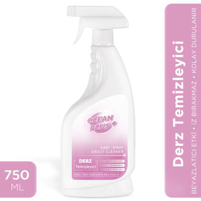 Clean Plus+ Beyazlatıcı Etkili Ultra Güçlü Derz Temizleyici 750 ml - 1