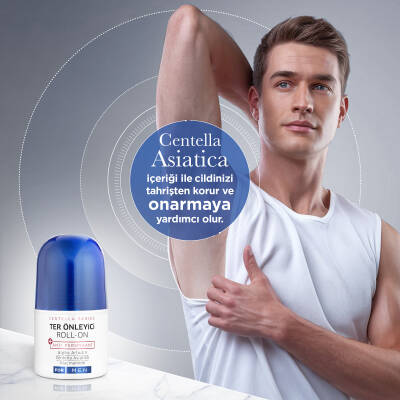 Erkek Ter Önleyici Beyazlatıcı Etkili Roll-on Antiperspirant 50ml - 4