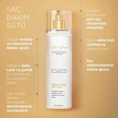 Güçlendirici, Besleyici Ve Onarıcı Saç Bakım Sütü Keratin & Biotin 200 ml - 2