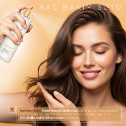 Güçlendirici, Besleyici Ve Onarıcı Saç Bakım Sütü Keratin & Biotin 200 ml - 4