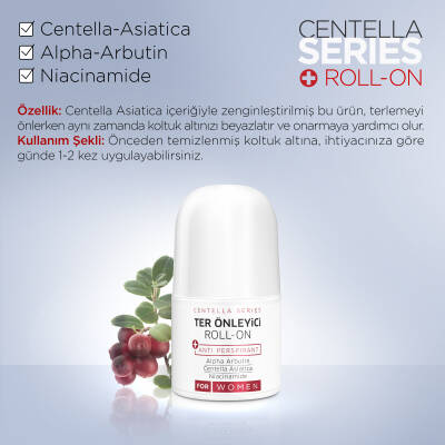 Kadın Beyazlatıcı Etkili Ter Önleyici Roll-on Antiperspirant 50ml - 2