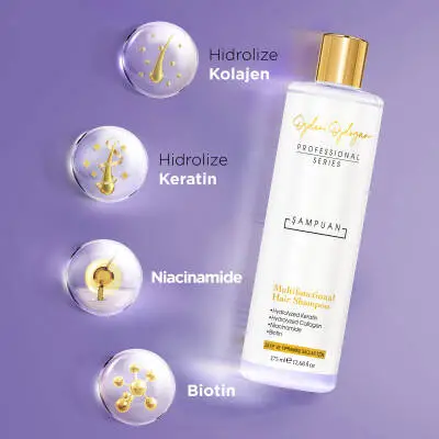 Şampuan Zayıf Ve Yıpranmış Saçlar Için Hızlı Uzamaya Yardımcı Keratin&kolajen Içerikli - 2