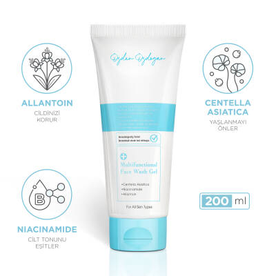 Yüz Temizleme Jeli - Tanecikli Hassas Temizleme, Aydınlatıcı, Canlandırıcı 200 ml - 1
