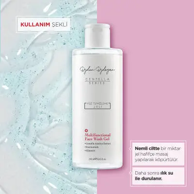 Yüz Temizleme Jeli - Tanecikli Hassas Temizleme, Aydınlatıcı, Canlandırıcı - 250 ml - 3